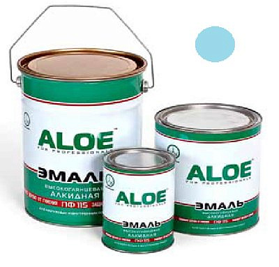 Эмаль ALOE ПФ-115 Голубой 2,7кг
