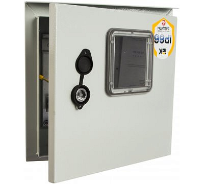 Корпус щита учета под 1-ф счет. ЩУ-1/1-0 74 У1 IP54 ИЭК