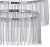Люстра Агни хром d60+40 h200  Led 60w (4000K)  08260-60+40,02 