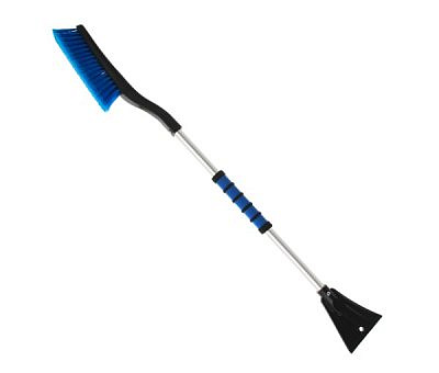 Щетка для уборки снега с распушенной щетиной+скребок, NG 90 см 775-123
