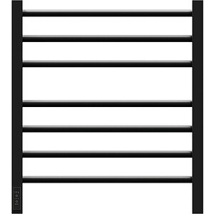 Полотенцесушитель П7 500х600 электрический, диммер слева, черный