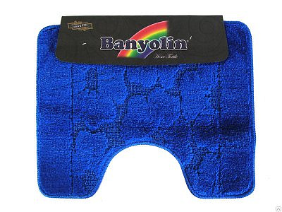 Коврик BANYOLIN U-tipe  45*55см.,SAX синий
