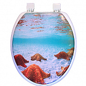 Сидение для унитаза мягкое SweetSun Comfort Fotoprint B-14 SWS.07.103-311B14