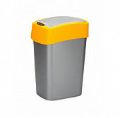 Контейнер для мусора Curver FLIP BIN 10л оранжевый 02170-535-00/190168