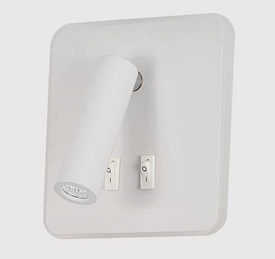 Бра Colpo 2731-1W WH, LED 10W+3W (16*16*9) 2731-1