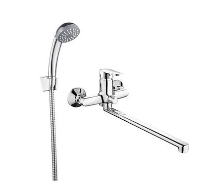 Смеситель для ванны Drop излив 300 мм с аксессуарами DP 31 VODA