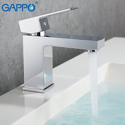 Смеситель для раковины Gappo G1039 хром.
