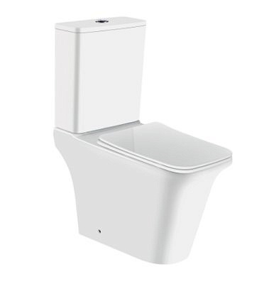 Компакт AZARIO Avero AZ-1213A напольный безободковый с сиденьем микролифт