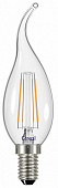 Е14  7W 4500K  35*118 Loft свеча на ветру  филамент прозрачная  647200