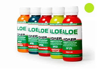 Колер ALOE универсальный 12 салатный 100мл