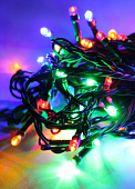 Гирлянда КОСМОС 10,8м; 100 светод;мультиколор;8 режимов
