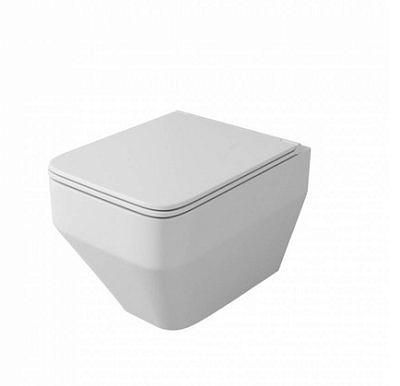 Унитаз подвесной Eld Ruta-H OWLT190601 безободковый с сиденьем дюропласт микролифт