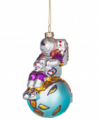 Елочная игрушка Космонавт 7.6X6.5X12см 862-441