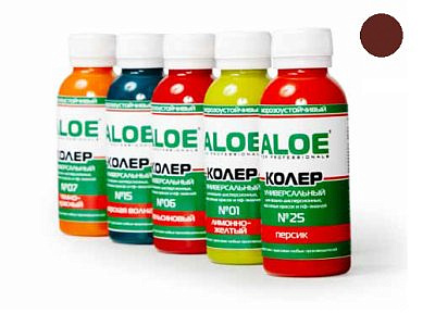 Колер ALOE универсальный 38 спелая вишня 100 мл