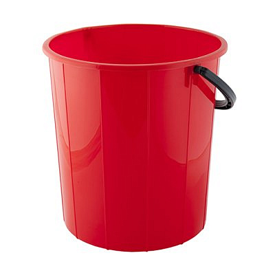 Ведро 20л пластиковое "ЛЮКС" без крышки