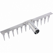 Грабли 12-зубые,витые,290мм,без черенка