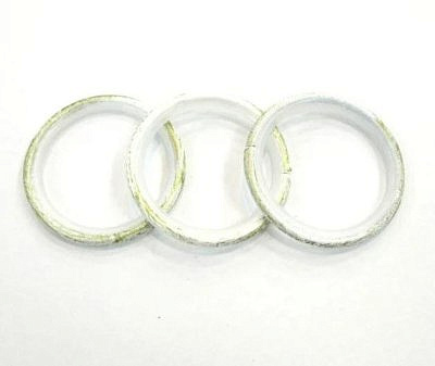 Комплект колец с бесшумных с круглым сечением СФ19-410-33 белое золото