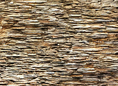 Панель ПВХ Камень "Плоский коричневый" (992х648мм) 0,6 мм 