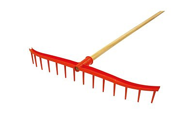 Грабли для сена 14 зубов с черенком