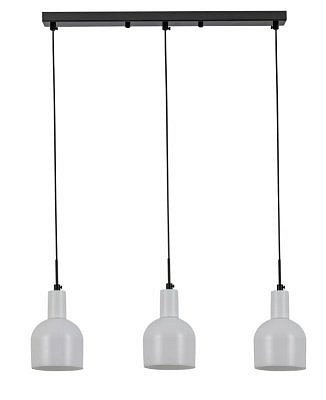 Люстра 9110-3L  Decoroso PBK+WH 3х E14/40W (57*11*80)