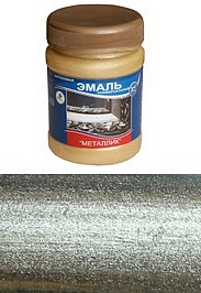 Эмаль Универсальная металлик (серебро) 0,23
