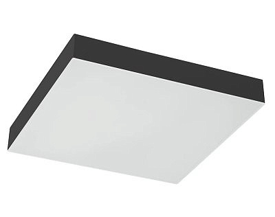 Светильник со светодиодами черный 267 AL 18W 1440Lm 4000K  51303