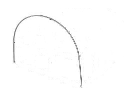 Добавочные дуги 2 м, ЦИНК труба 20х20, через 1 м (2 ДУГИ)