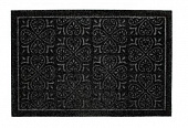 Коврик влаговпитывающий Лилия черный 40*60 см