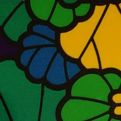 Пленка  голография зеленая 6006 