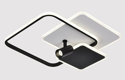 Люстра 2775-480  WH+BK Люстра Regol LED 116W+3W (52*48*13) IR