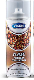 Лак яхтный шелковисто-матовый, аэрозоль 520мл VIXEN
