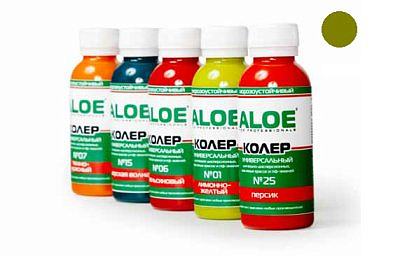 Колер ALOE универсальный 29 оливковый 100мл