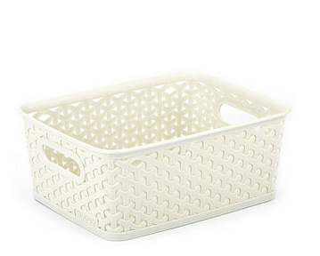 Коробка для хранения MY STYLE S кремовая 