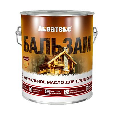 Масло для древесины Акватекс бальзам Лиственница 2,2л