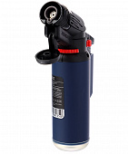 Зажигалка-горелка  "ZENGAZ" угловая black+blue (97394) 442-041