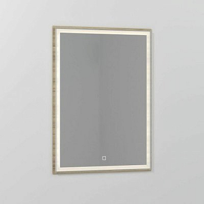 Зеркало Vod-ok Лайт 60*80 Палисандр 43101 с подсветкой