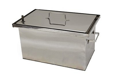 Коптильня двухярусная 500*300*300 из нерж.стали 1,5мм