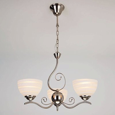 Люстра подвесная Eurosvet 30116/3 сатин никель