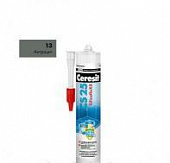 Затирка-герметик CERESIT CS 25  эластичный силиконовый (антрацит) 280мл 