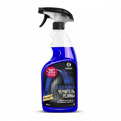 GRASS Полироль для шин BLACK RUBBER 0,6л 