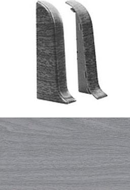 Заглушка правая Палисандр серый