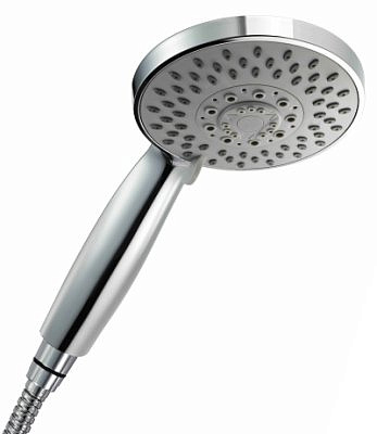 Лейка душевая Lemark LM0315C круглая 5-функц. хром 120*266