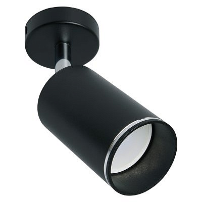 Светильник настенно-потолочный Feron ML201 черный GU10  41062