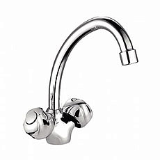 Cмеситель для кухни Ledeme L4126  керамика  