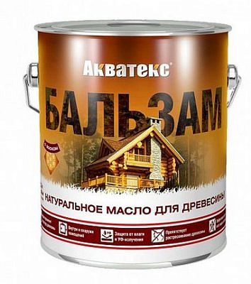 Масло для древесины Акватекс бальзам Махагон 2,2л