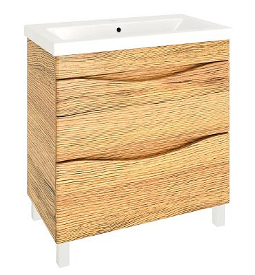 Тумба Дакота 60 2 ящика без раковины EMMY 310098