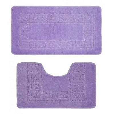 КоврикBANYOLINиз 2-шт. 60*100м.,LILAC сирень