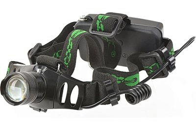 Фонарь налобный GARIN LUX HR-3WS,зум,з/у 220V,акк.1x18650,пер-к на 3xR03,3 реж.стоп-сигн.,алюм.16654