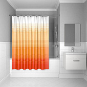 Штора для ванной комнаты, 200*200см, полиэстер,Orange Horizon IDDIS 300P20RI11