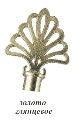 Наконечник Фея золото глянцевое D16  16.01.17.100